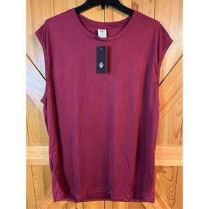 Performance Sports Red Mesh Breathable Athletic Tank Mens Size 2XL nwt (0323)
